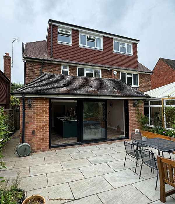 Completed loft conversion project in Worthing home Loft conversions in Worthing for tailored home improvement