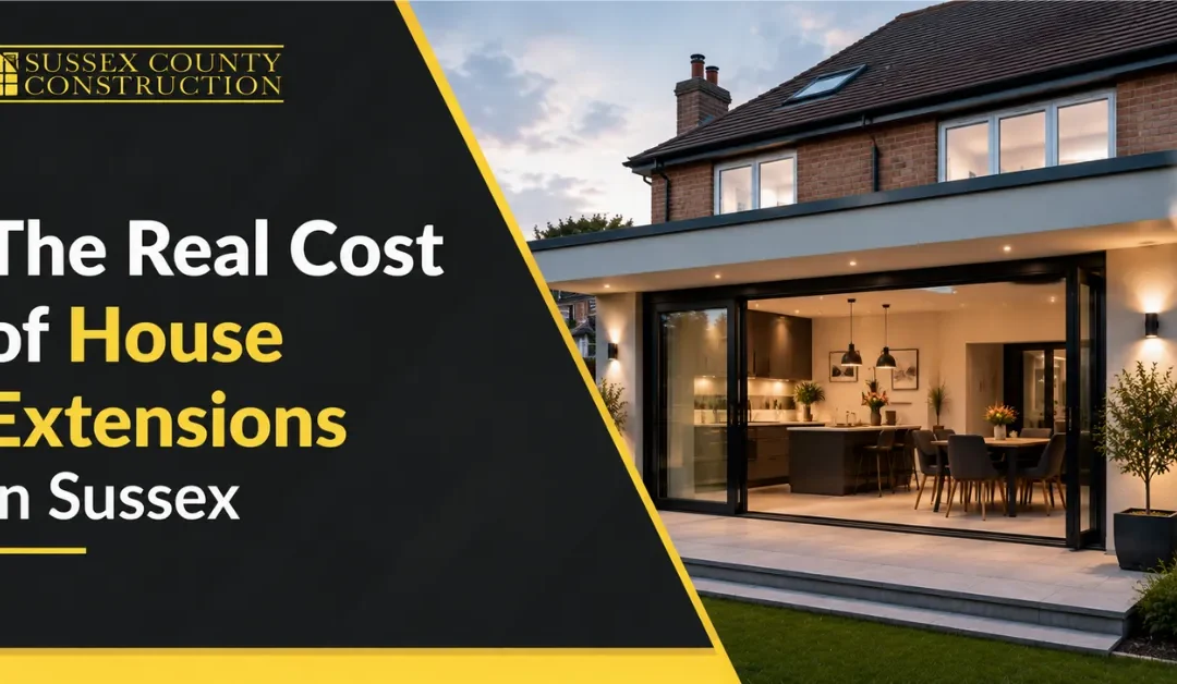 House Extension Costs in Sussex: What Homeowners Should Budget for in 2026