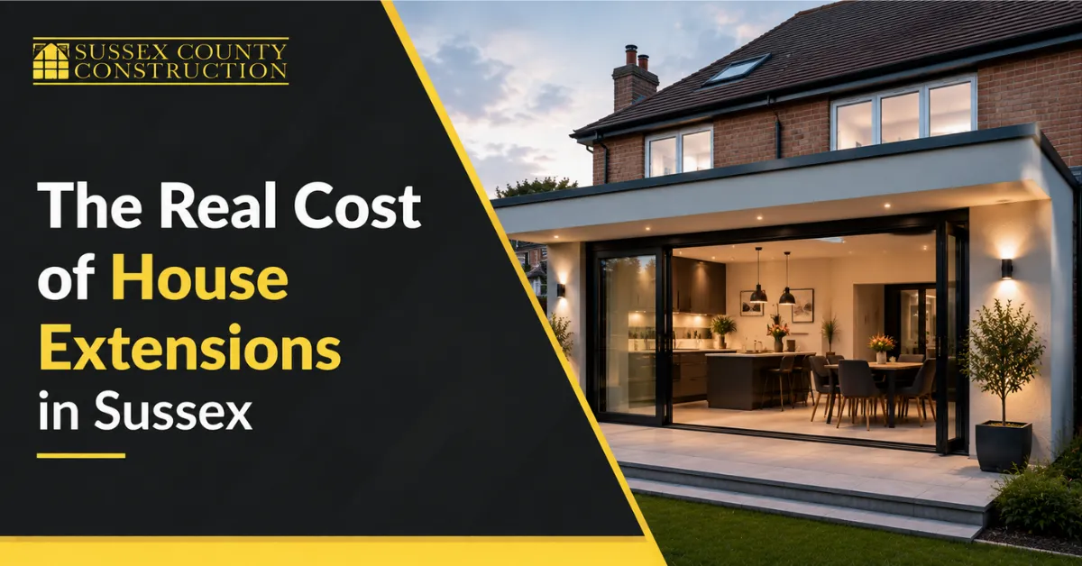 House Extension Cost House Extension Costs in Sussex: What Homeowners Should Budget for in 2026