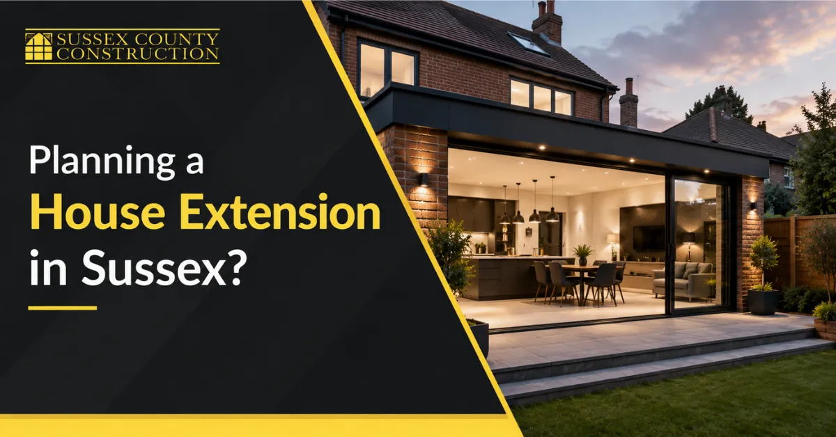 Planning House Extension In Sussex A Complete Guide to Planning House Extensions in Sussex