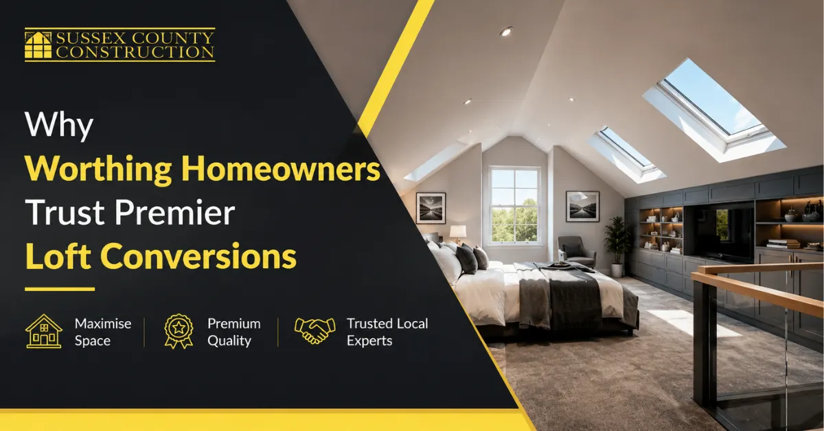 Premier Loft Conversions Worthing Why Homeowners Choose Premier Loft Conversions in Worthing to Maximise Space