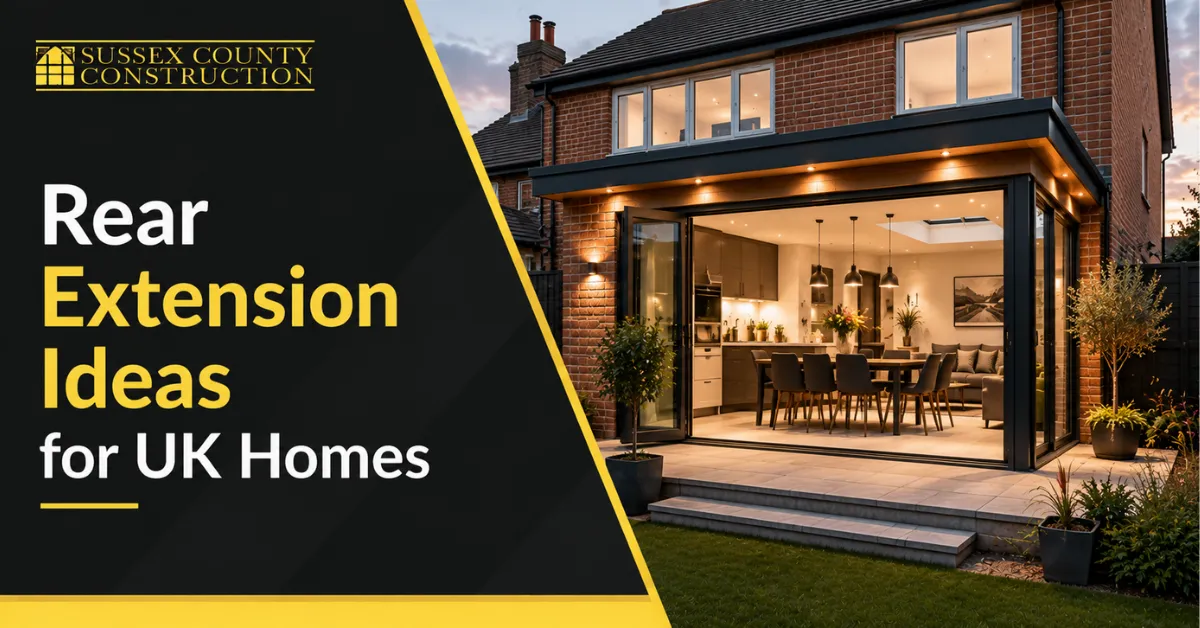 Rear House Extensions Rear House Extensions: Design Ideas That Maximise Space and Natural Light