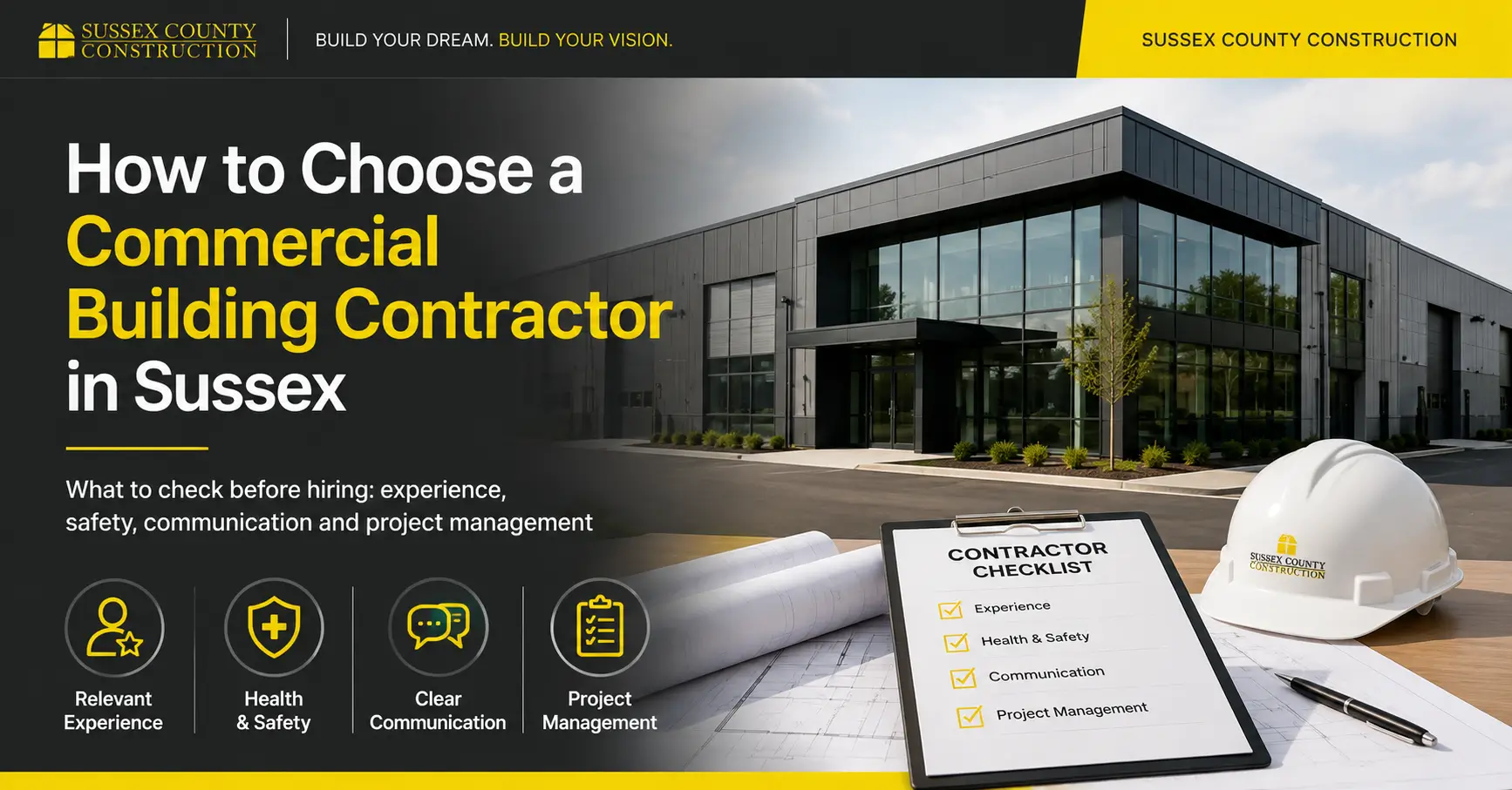 Commercial Building Contractor Sussex How to Choose a Commercial Building Contractor in Sussex