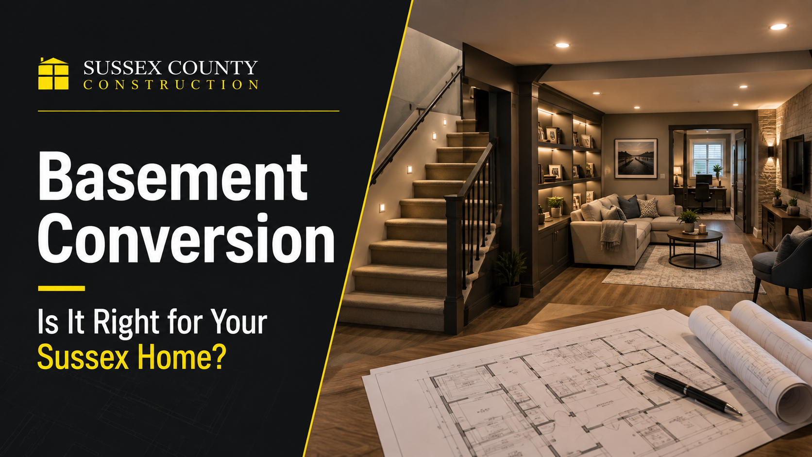 Basement Conversion Sussex Home.webp Basement Conversion: Is It Right for Your Sussex Home?