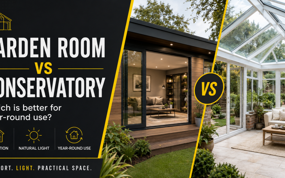 Garden Room vs Conservatory: Which Is Better for Year-Round Use?