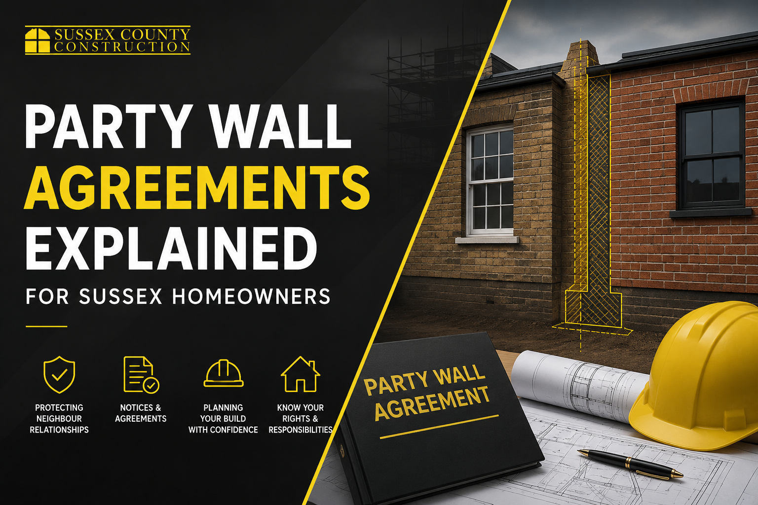 Party Wall Agreements Explained for Sussex Homeowners